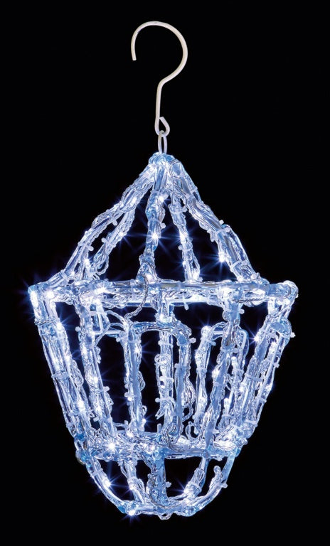 Premier Lantern Hanging Twinkling 39cm