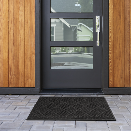 Groundsman Recycled Hard Wearing Utility Doormat 45 x 75cm Anthracite