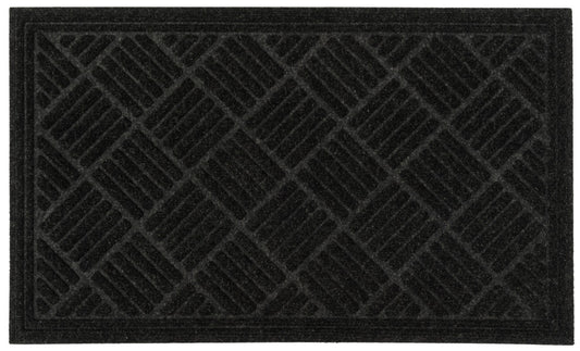 Groundsman Recycled Hard Wearing Mat 60x90 Anthracite