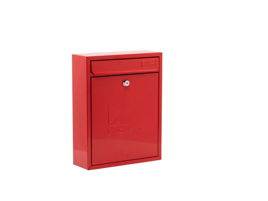 Burg-Wächter Compact Post Box Pillar Box Red