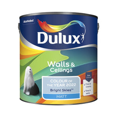 Dulux Matt 2.5L Bright Skies
