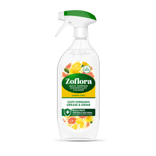 Zoflora Multi Purpose Disinfectant Cleaner 800ml Lemon Zing