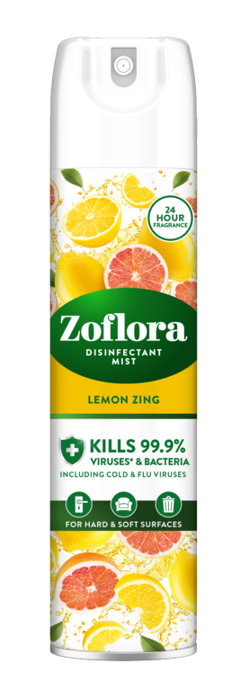 Zoflora Disinfectant Spray Aerosol 300ml Linen Fresh
