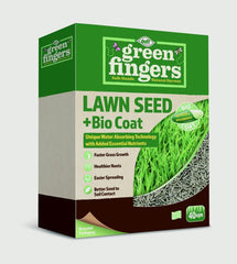 GREEN FINGERS Lawn Seed + Bio Coat 500g