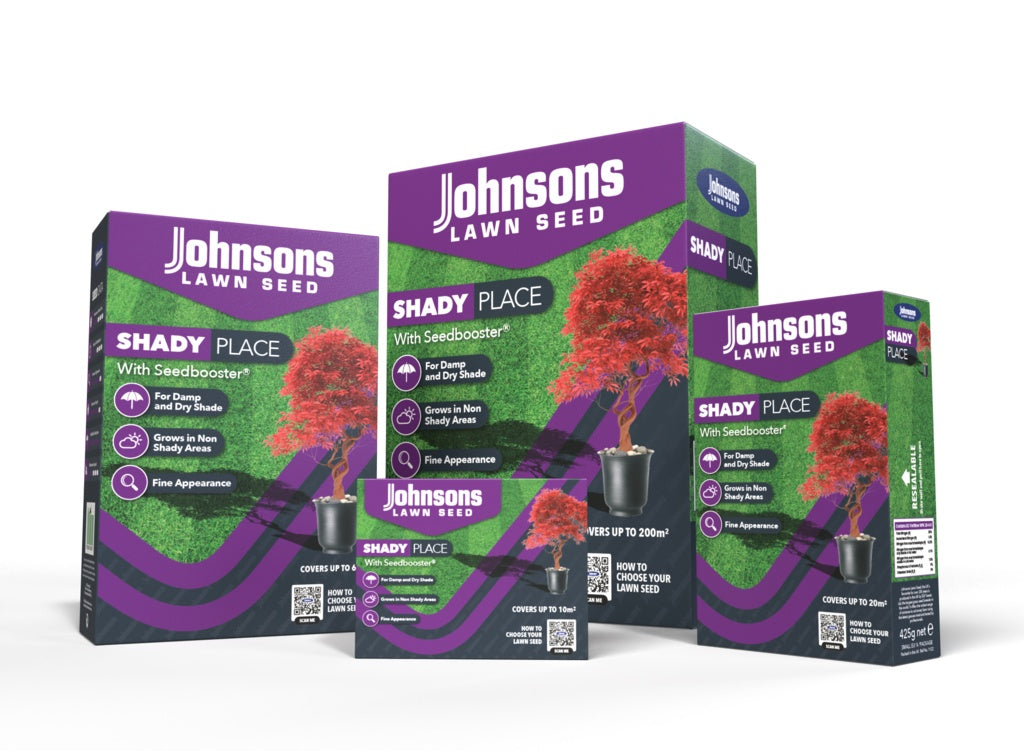 Johnsons Lawn Seed Shady Place 200sqm/.25kg