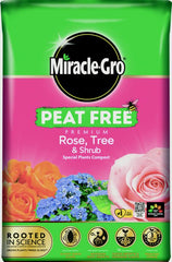 Miracle-Gro® Peat Free Rose, Tree & Shrub Compost 40L