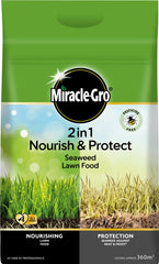 Miracle-Gro® Nourish & Protect Seaweed Lawn Food 360m2