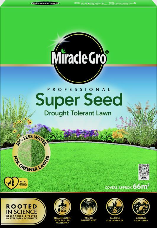 Miracle-Gro® Professional Super Seed Drought Tolerant Lawn 2kg