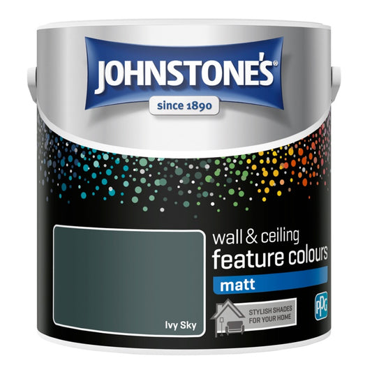 Johnstone's Feature Wall Matt 2.5L Ivy Sky