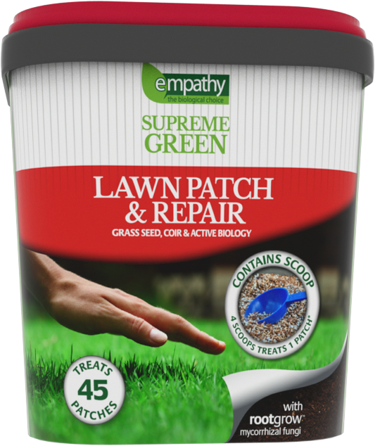 Empathy RHS Supreme Green Lawn Patch & Repair Treats 45 Patches