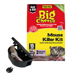 The Big Cheese Mouse Killer Kit 15 Sachet