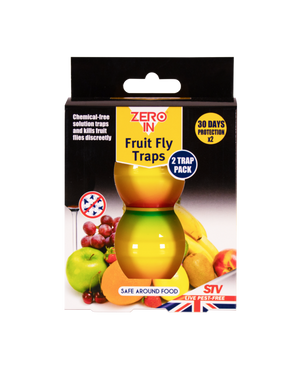 Zero In Fruit Fly Trap Twin Pack