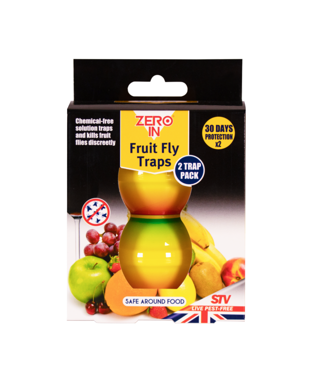 Zero In Fruit Fly Trap Twin Pack