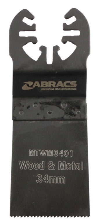 Abracs Multi-Tool Blade (Standard Cut) Wood & Metal 34mm