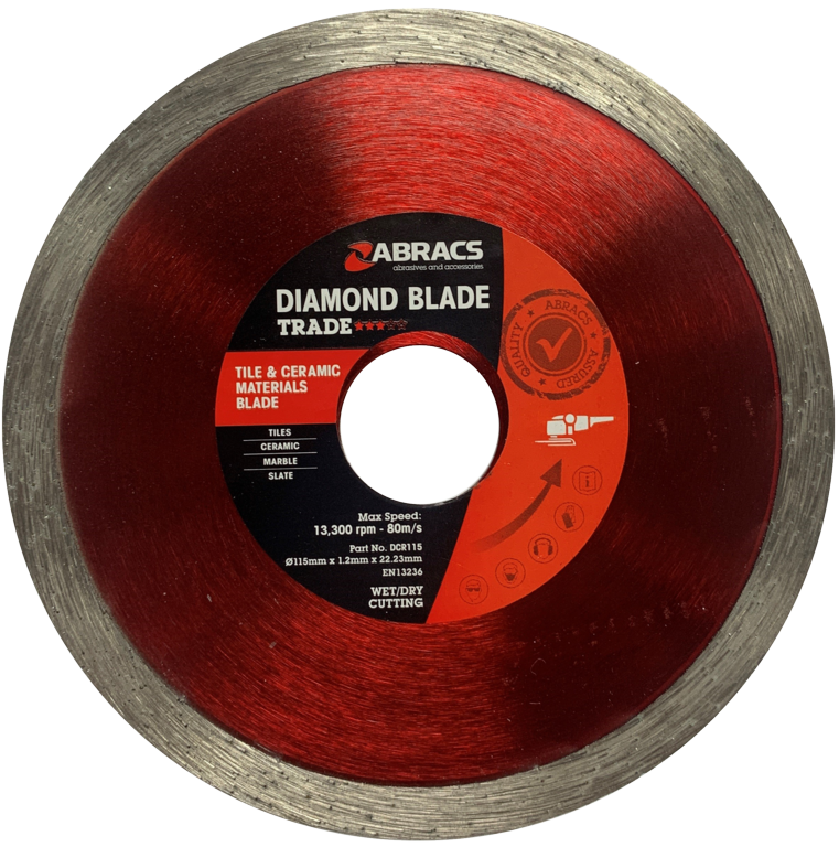 Abracs Tile & Ceramic Diamond Blade 115mm x 7mm x 22.23mm