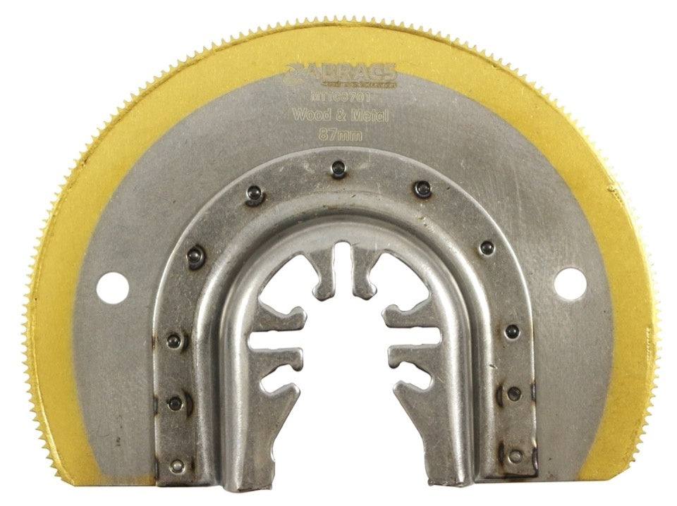 Abracs T/C Radial Multi Tool Blade Wood + Metal 87mm