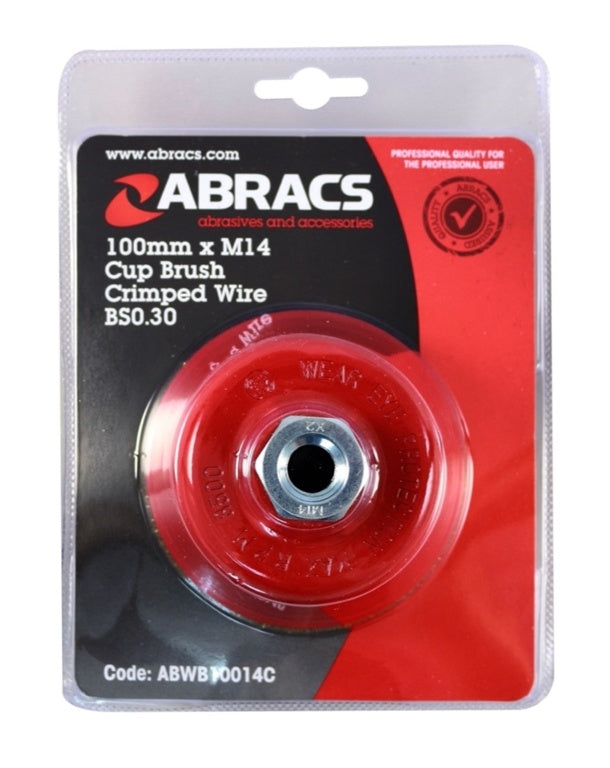Abracs Crimp Wirebrush M14 100mm