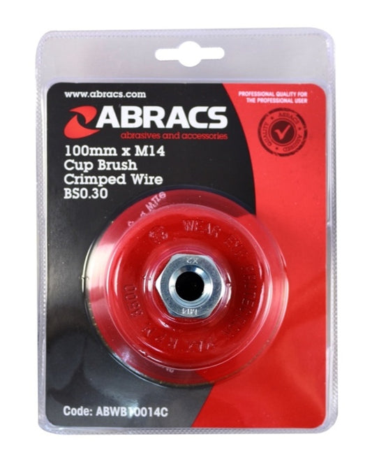Abracs Crimp Wirebrush M14 100mm
