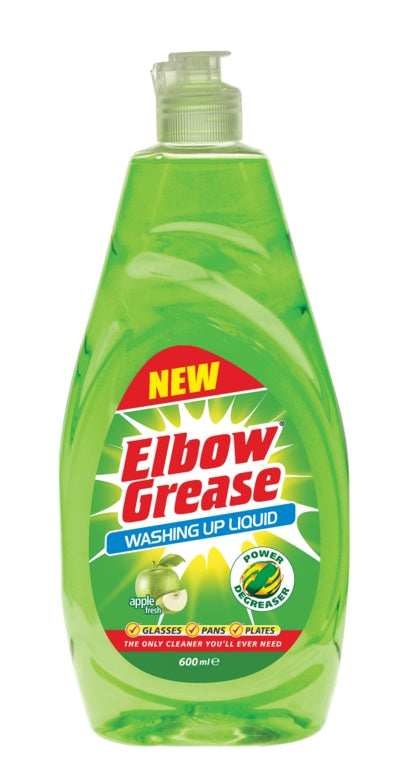 Elbow Grease Washing Up Liquid Apple Fresh / 600ml