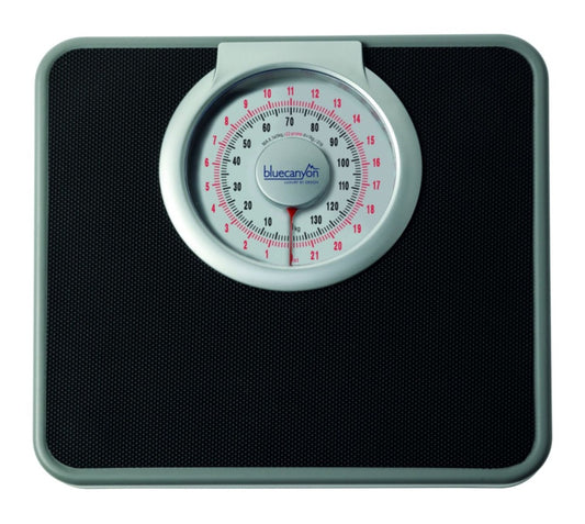 Blue Canyon Mechanical Large Dial Bathroom Scale White