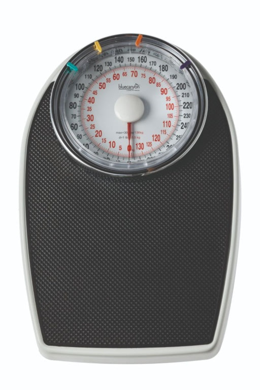 Blue Canyon Doctors Style Mechanical Bathroom Scale White/Black