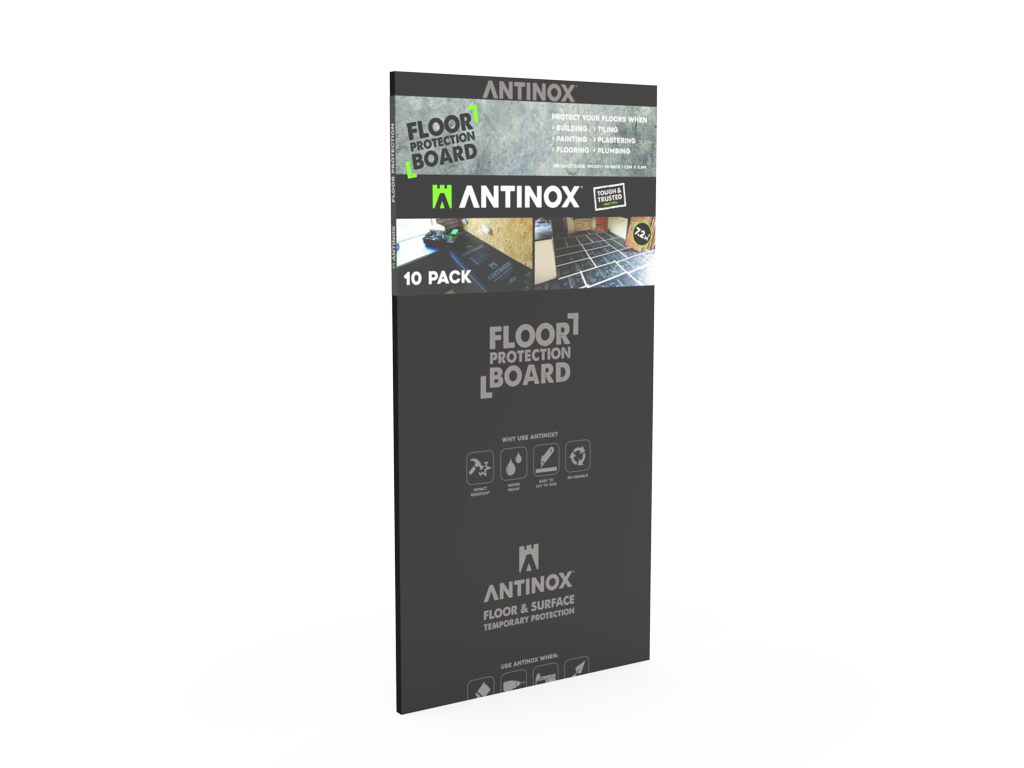 Swiftec Antinox Black Floor Protection Board 1.2mx 0.6m Pack 10