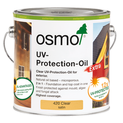 Osmo UV Protection Oil Extra Clear 2.5L Satin