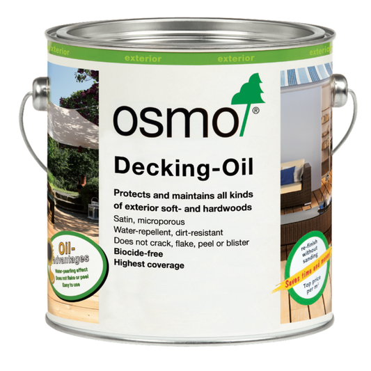 Osmo Decking Teak Oil 2.5L Clear