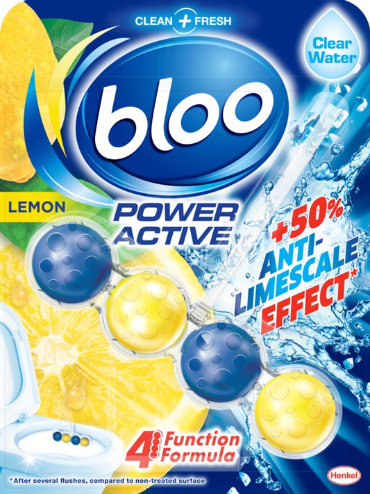 Bloo Power Active Clear Water Lemon