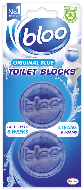 Bloo Original Toilet Blocks Blue Water Twin