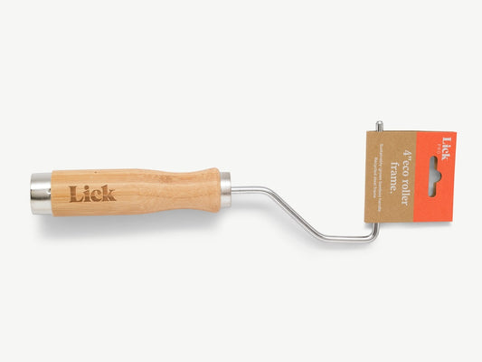 LickTools Eco Bamboo Handle Roller Frame 4"