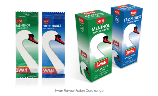 Swan Menthol Flavour Fusion Card Pack 25