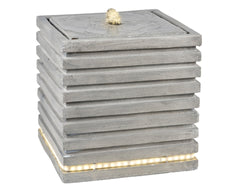 Kaemingk Square Fountain Light Grey