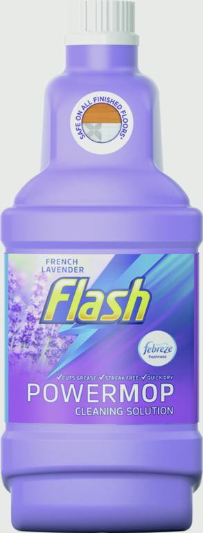 Flash Powermop Liquid Refill 1.25L Lavender
