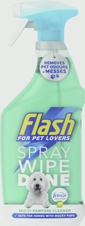 Flash Wipe Done Bathroom Spray 800ml White Blossom