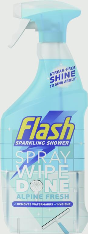 Flash Wipe Done Shower Spray 800ml Alpine Fresh