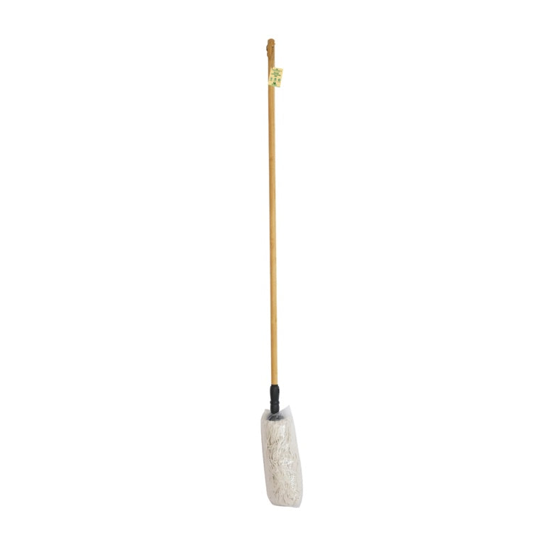 Groundsman Bamboo Deluxe Mop & Handle 120cm x 25cm