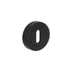 Smiths Architectural Escutcheon Lock Screw On Rose Matt Black