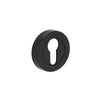 Smiths Architectural Escutcheon Euro Lock Screw On Rose Matt Black