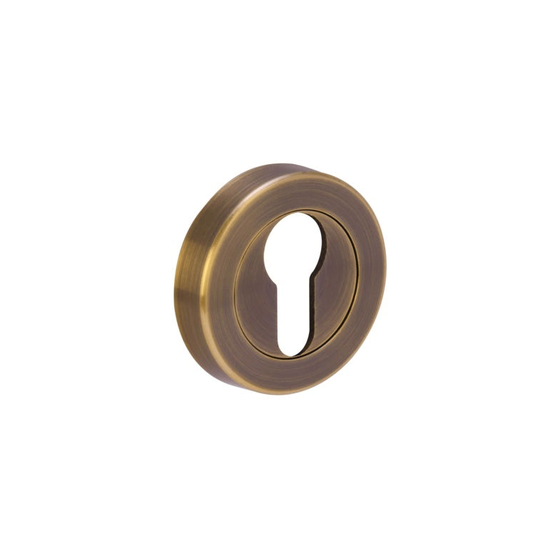 Smiths Architectural Escutcheon Euro Lock Screw On Rse Antique Bronze