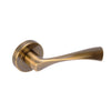 Smiths Architectural Lunar Handle On Rose Matt Black
