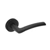 Smiths Architectural Solar Lever On Rose Matt Black