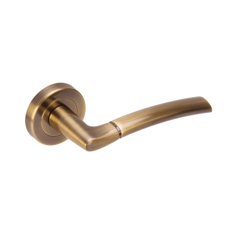 Smiths Architectural Solar Lever On Rose Antique Bronze
