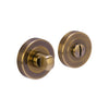 Smiths Architectural Turn & Release Screw On Rose Matt Black
