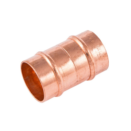 Securplumb Pre Soldered Straight Connector 15mm Pack 2