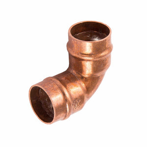 Securplumb Pre Soldered Elbow 15mm Pack 2