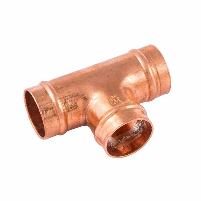 Securplumb Pre Soldered Equal Tee 15mm Pack 2