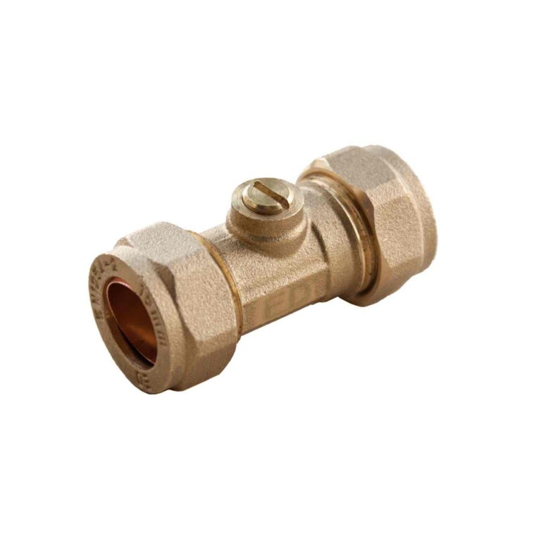 Securplumb Comp Isolating Valve 15x15