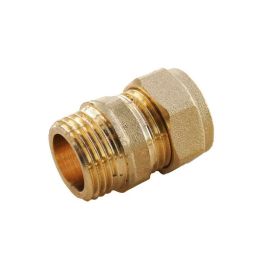 Securplumb Comp Straight Connector Male 15x1/2
