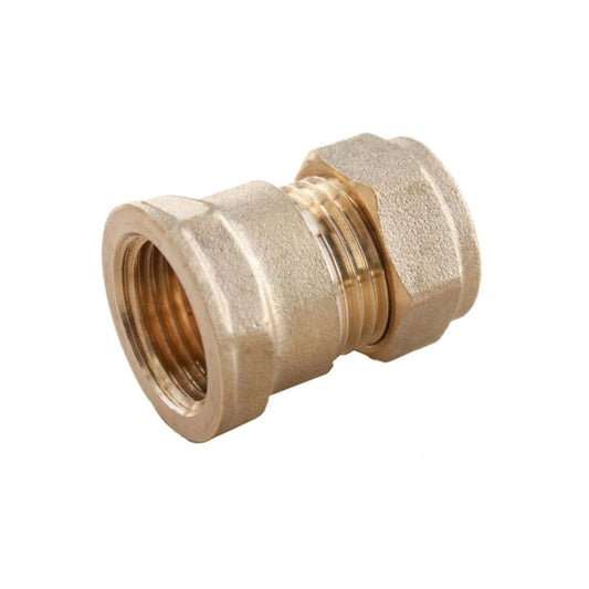 Securplumb Comp Straight Connector Female 15x1/2